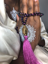 Load image into Gallery viewer, Mala Buddha Head Lilac
