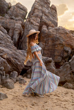 Load image into Gallery viewer, Lost In A Dream Lime Sky Twin Set
