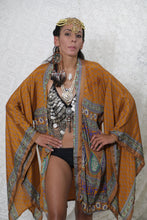 Load image into Gallery viewer, Dreamcatcher Kimono Short Turmeric
