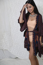 Load image into Gallery viewer, Dreamcatcher Kimono Short Boudoire
