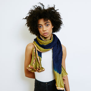 Dyed & Gone To Heaven Scarf Khaki