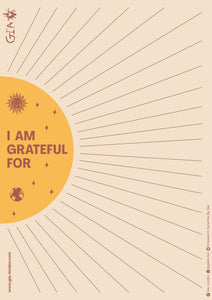 I am grateful for gratitude chart