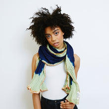 Load image into Gallery viewer, Dyed &amp; Gone To Heaven Scarf Pista
