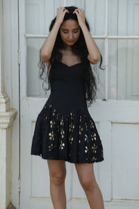 Boutique Dress Blanche Black