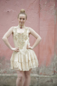 Boutique Dress Frockella Nude
