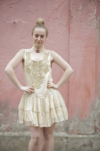 Boutique Dress Frockella Nude