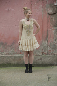 Boutique Dress Frockella Nude