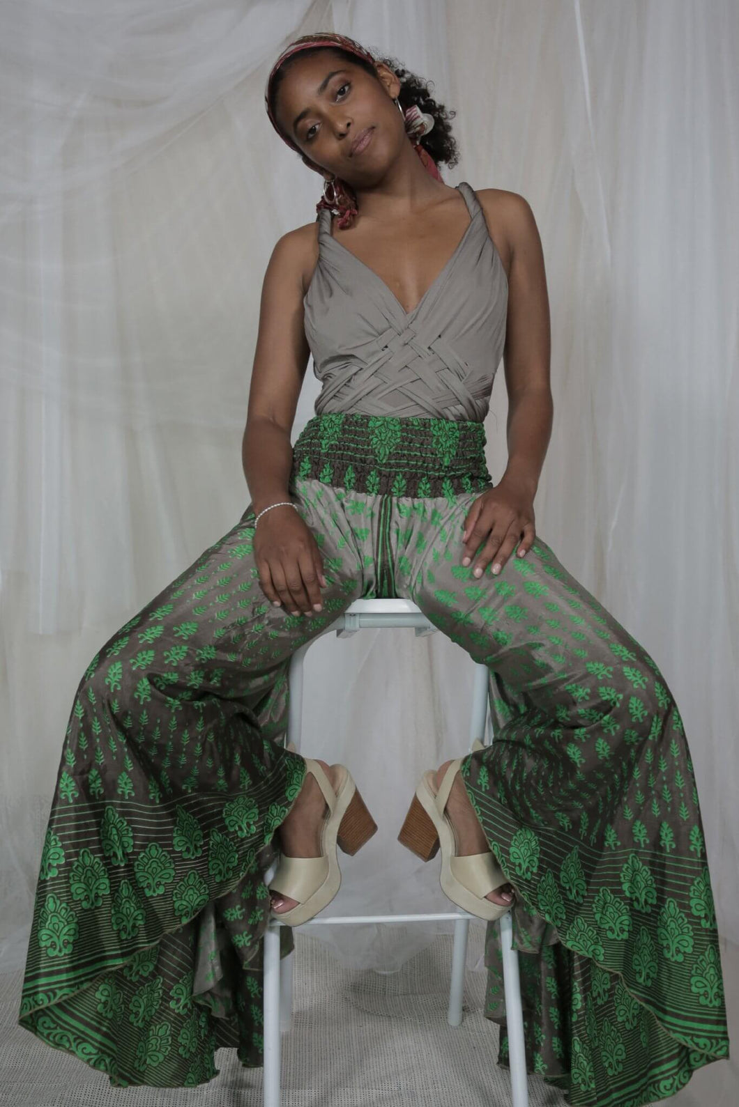 Dreamcatcher Pants Green Goddess