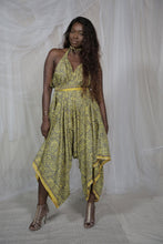 Load image into Gallery viewer, Dreamcatcher Playsuit Slate and Custard
