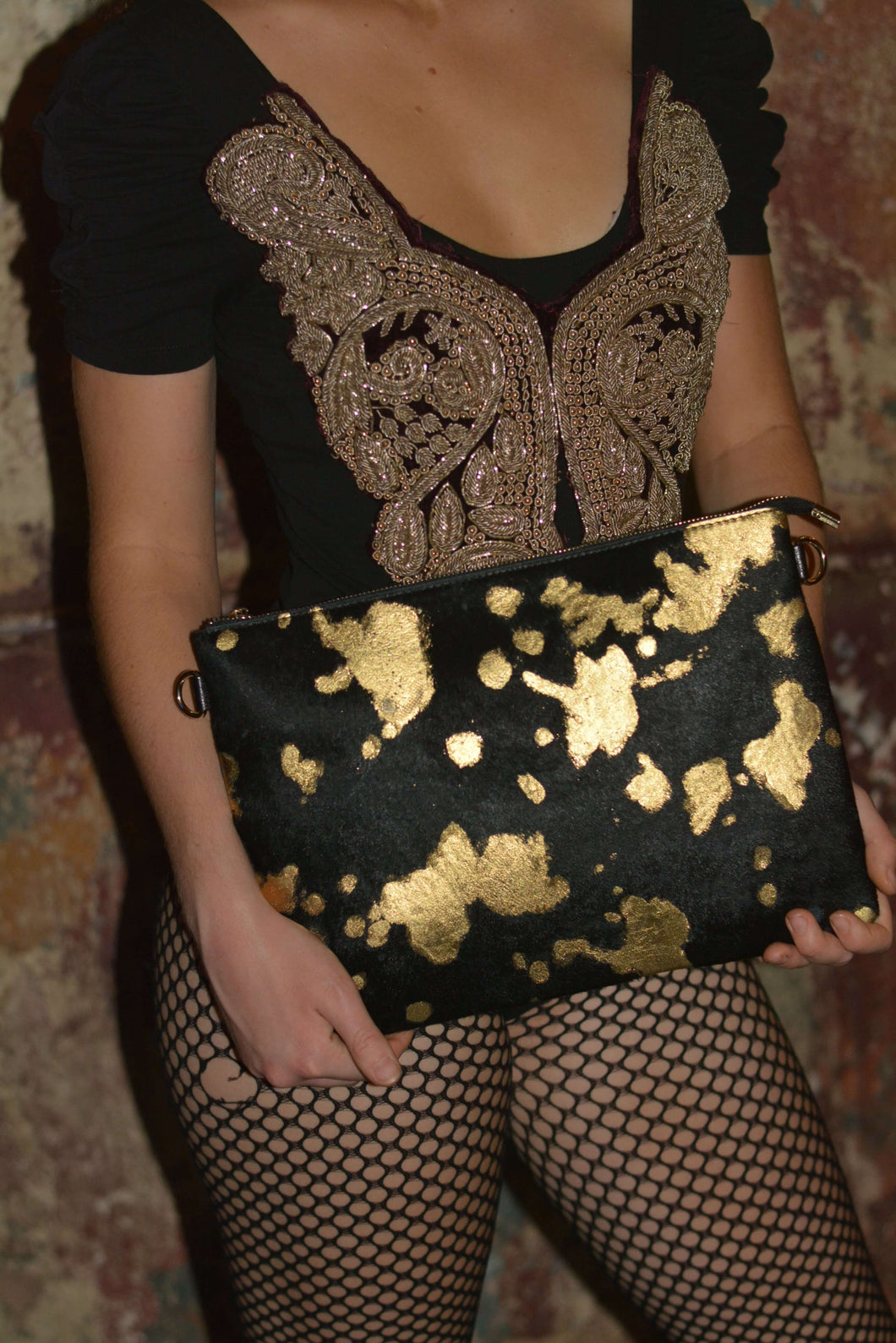 Lightning Extra large Clutch Bag