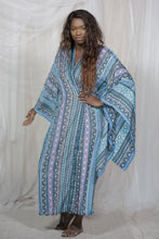 Load image into Gallery viewer, Dreamcatcher Kimono Long Aqua
