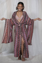Load image into Gallery viewer, Dreamcatcher Kimono Long Pinkish
