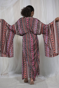 Dreamcatcher Kimono Long Pinkish