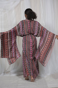 Dreamcatcher Kimono Long Pinkish